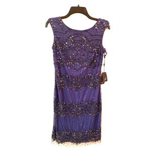 Beautiful Adrianna Papell Purple Dress
